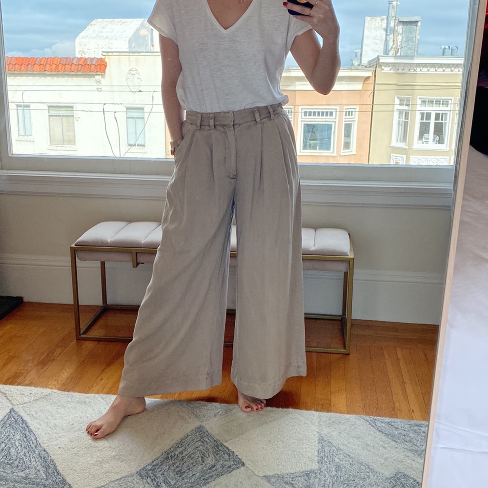‼️Consigned YBF - Flowy Tencel Trousers